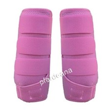 Fesselkopfgamaschen  ein 4 er Set rosa Gamaschen Grösse Warmblut