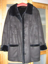 MarCona Arctic Reserved Teddy Mantel Webpelz Jacke Kurzmantel Gr 44 L FakeFur 42