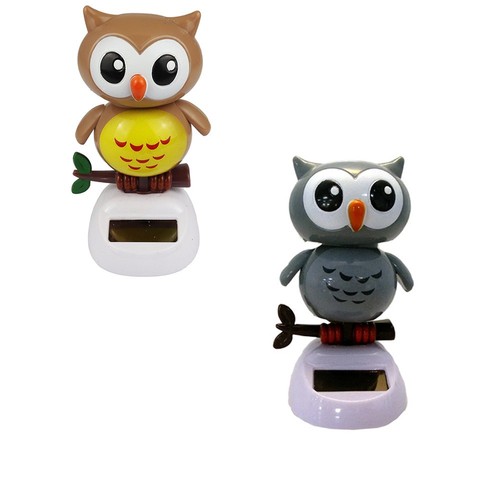 Solar wackelfigur eule - solar, –