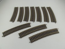 64) Fleischmann 10 Stück 6131  R 483,5 - 18°  -- TOP ZUSTAND --