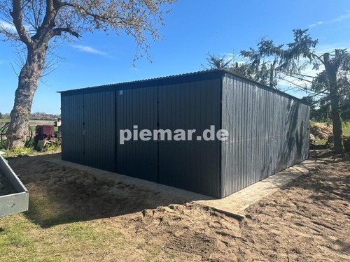 Doppelgarage 6x6m metallgarage - doppelgarage,