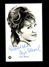 Anja laval autogrammkarte - laval,
