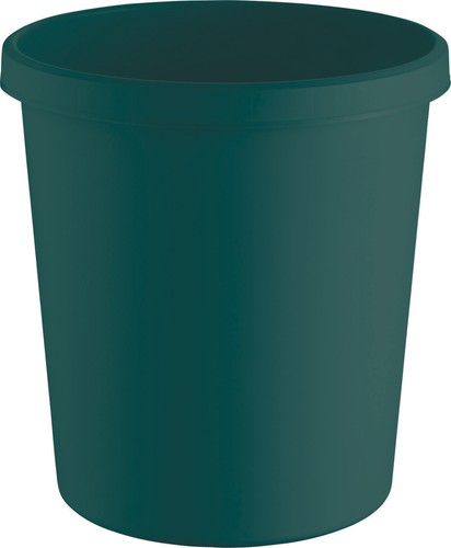 Helit papierkorb l grün - papierkorb,