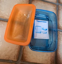 tupperware Micro Frost  gefrierschrank mikrowelle kühlschrank orange blau 1,3L