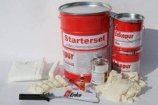 ENKE Enkopur Starterset mit Zubehör 8kg Enkopur 1kg VA933 6m Polyflex-Vlies