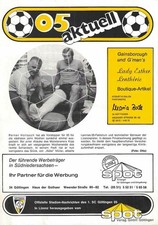 Fussball-Programmheft   75/76