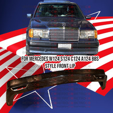 für Mercedes W124 C124 A124 S124 300e 300d Front Frp Lip Splitter für Bbs Typ