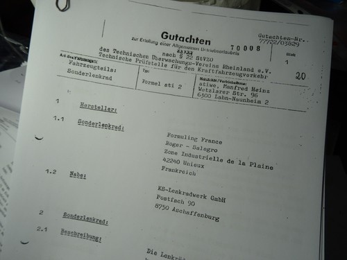 Gutachten und abe - und, f