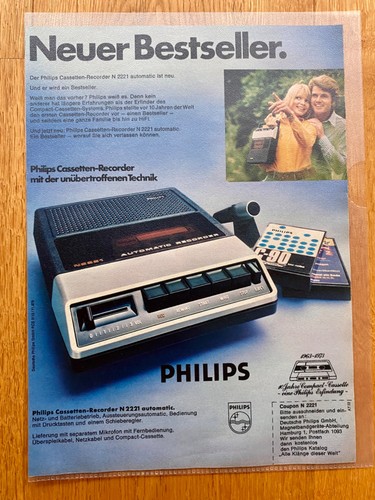 Philips cassetten recorder - philips, cassetten-recorder