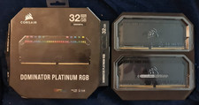 32 GB Corsair DOMINATOR PLATINUM RGB 2x16GB DDR4 3000 MHz RAM + OVP