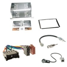 Doppel 2-DIN Blende+ISO