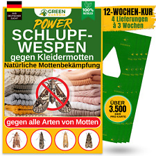 Schlupfwespen gegen Kleidermotten, 1 bis 25 Karten x 4 Lieferung, Green Guardia