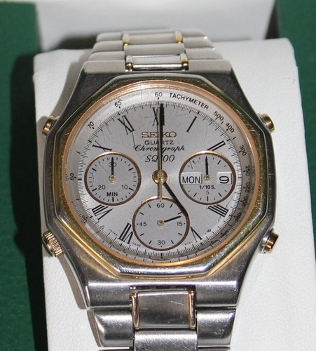 Seiko 7a38 oktagon chronograph - seiko,