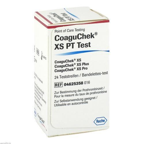 Coaguchek test 24 st - coaguchek,