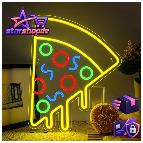 Pizza neon schild led - led, wanddeko