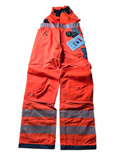 Engelbert Strauss Warnschutz-Funktionslatzhose e.s.prestige , Gr.48 ,orange/grau