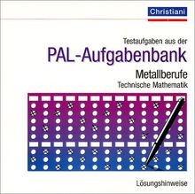 PAL-Aufgabenbank, Testaufgaben für die Berufsausbildung,... | Buch | Zustand gut