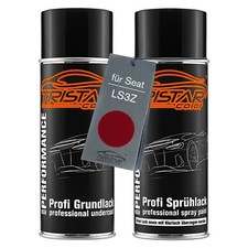 Autolack Spraydosen Set für Seat LS3Z Rojo Dakota Metallic Grundlack Basislack