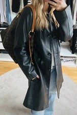 Ledermantel / Weiches