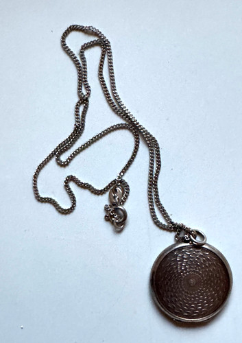 Medaillon 935er silber - &,