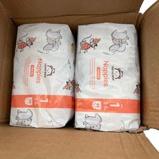 Amazon-Marke: Mama Bear Disney Ultra Dry Windeln Größe 1 (2-5 kg) - MONATSBOX, 
