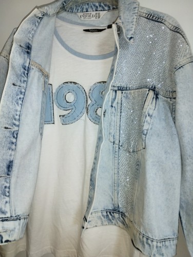 Jeansjacke hell blau inkl