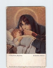 Postcard Weeping Madonna