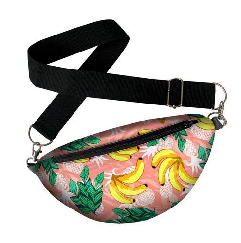 Damen bauchtasche banane - -,