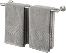 KES Handtuchhalter Doppel 60cm Edelstahl SUS304, Wandmontage, Gebürstet