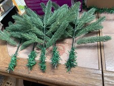 Künstliche Tannenzweige 41cm Dekozweige Kunstzweige PE Spritzguss wie echt groß