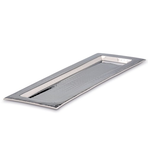 Tablett rechteckig silber 54cm - rechteckig,