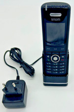 SNOM DECT phone M65 Handgerät Mobilteil + Ladeschale    AUFGEARBEITET   Handset