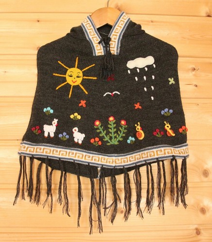Kinder poncho grau - kinder,