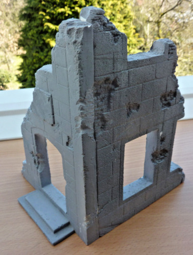 Ruine modellbau diorama - ruine,