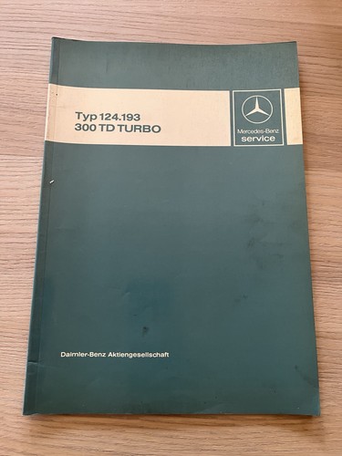 Mercedes service typ - mercedes, 124.193