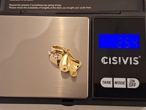 Konvolut gold 333 anhänger - 333,