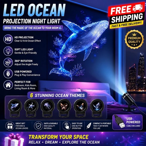 Led ozean projektor - ozean,