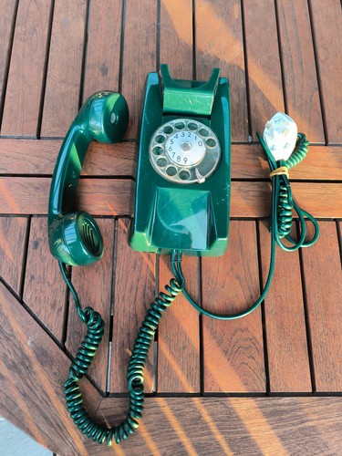 Vintage retro wandtelefon - retro,