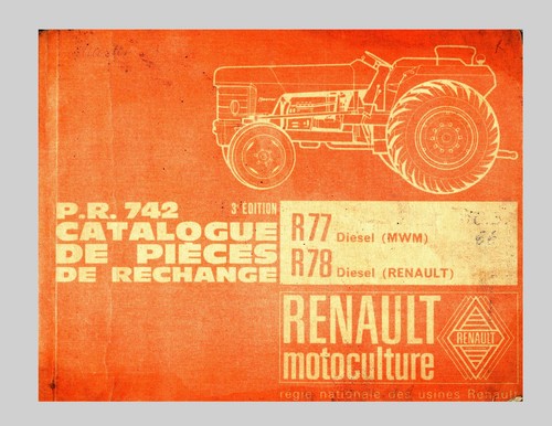 Renault 742 r77 r78 - p.r.,