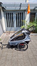 Qeridoo Kidgoo 1 Fahrradanhänger Kinder Fahrrad Kinderwagen