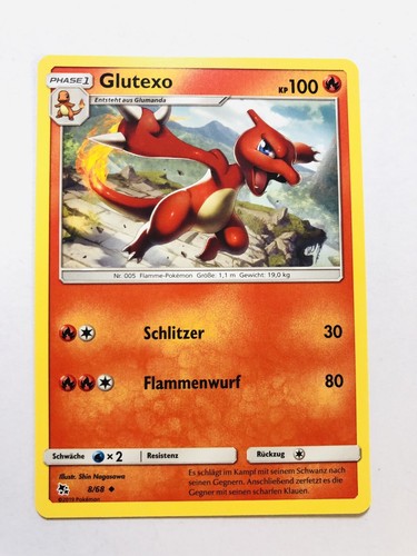 Pokemon karte glutexo 68 - pokemon,