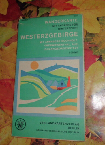 Ddr wanderkarte - ddr,
