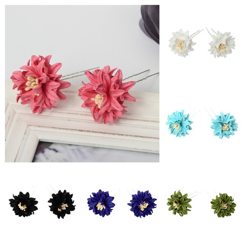 Große blumen haarnadel - blumen,