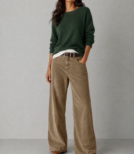 Damen cordhose camelbraun - damen,