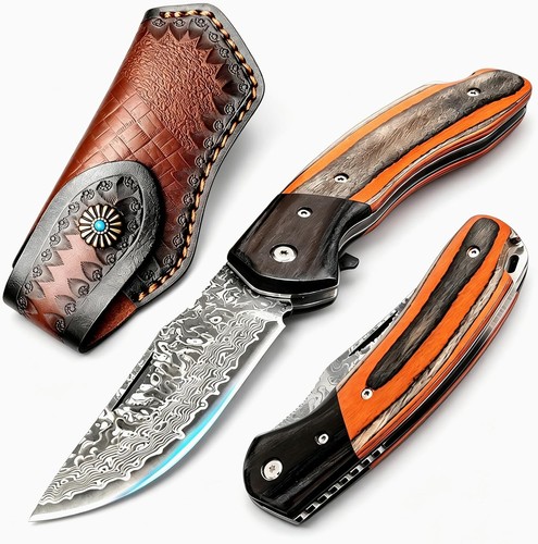 Damastmesser taschenmesser - damastmesser,