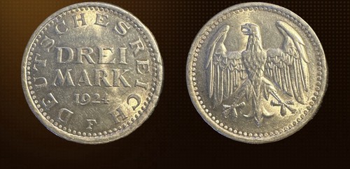 Reichsmark kursmünze - 3,