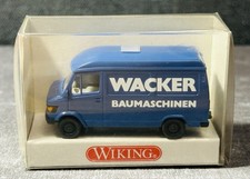 Wiking 1:87/H0, MB 207 D Kasten „Wacker Baumaschinen“, 28001, Modellauto in OVP