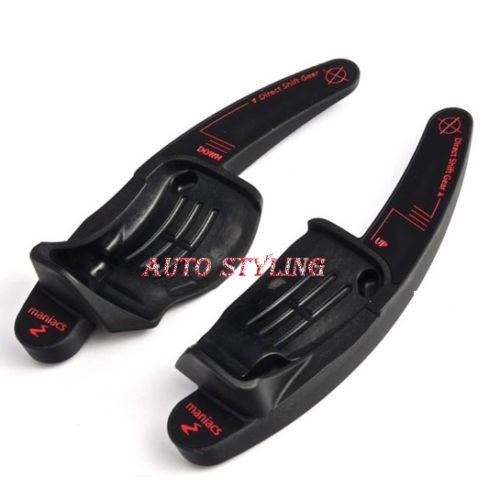Black paddle shift extensions - shift,