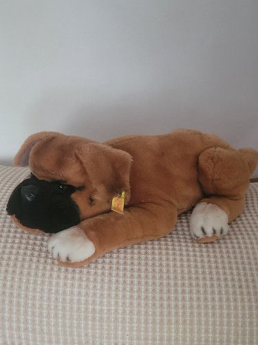 Steiff boxer bobby - steiff, "-bobby"