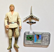 !! Star Wars - POTF2 - Luke Skywalker & T-16 Model mit CommTech Chip !!